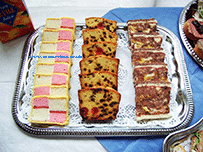 Bar cake for buffets