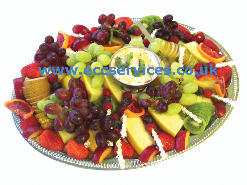 photo of our sliced fruit platter for buffet catering