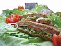 Sandwich bar menu