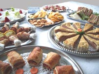 Finger buffets menu 12 - Durham catering