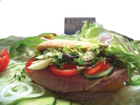 Sandwich bar menu