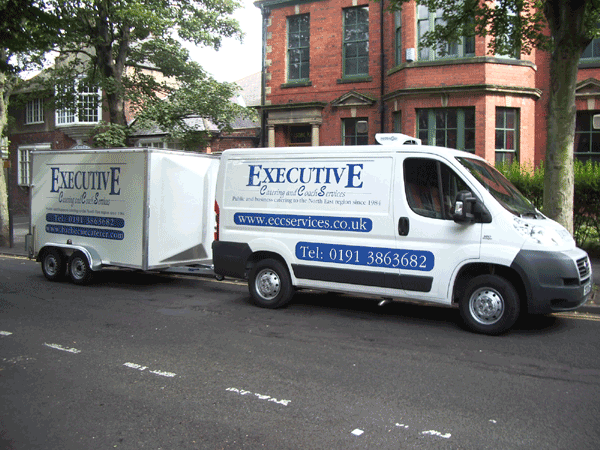 Executive catering van