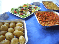 hot and cold buffet